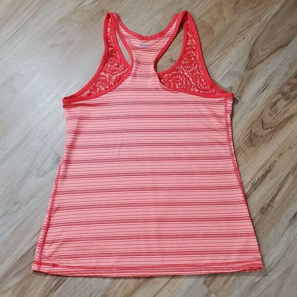 🔺️Athletic Works Coral Print Reversible Athletic Racerback Tank Large - Picture 5 of 12